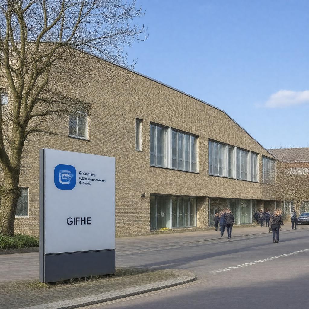 AI-created image of Grimsby Institute of Further & Higher Education