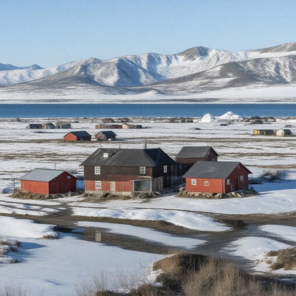 AI-created image of Grise Fiord