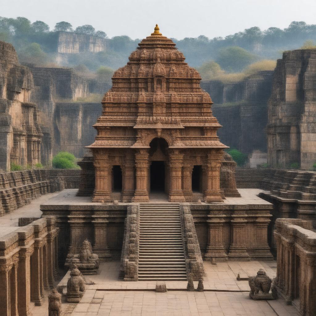 AI-created image of Grishneshwar