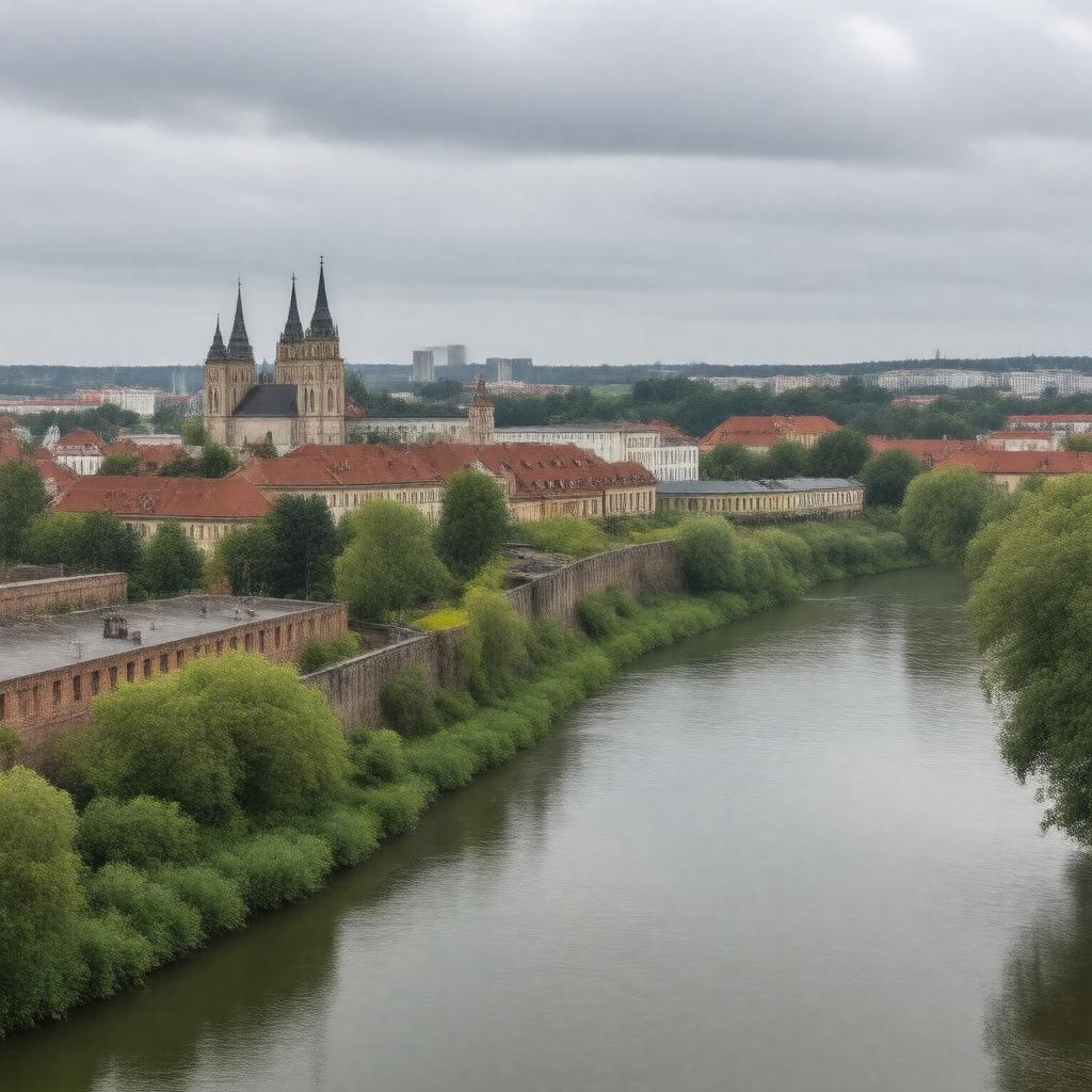 AI-created image of Grodno