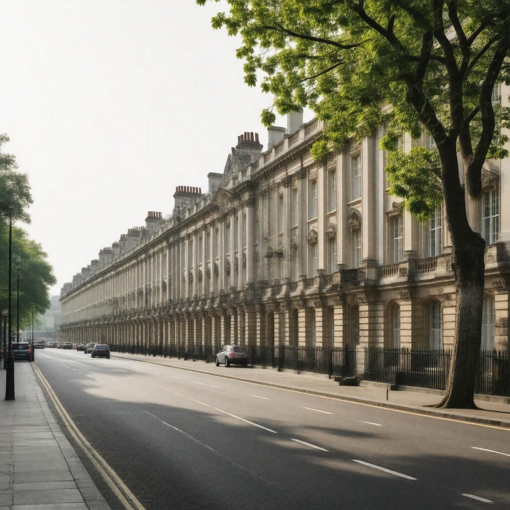 AI-created image of Grosvenor Place