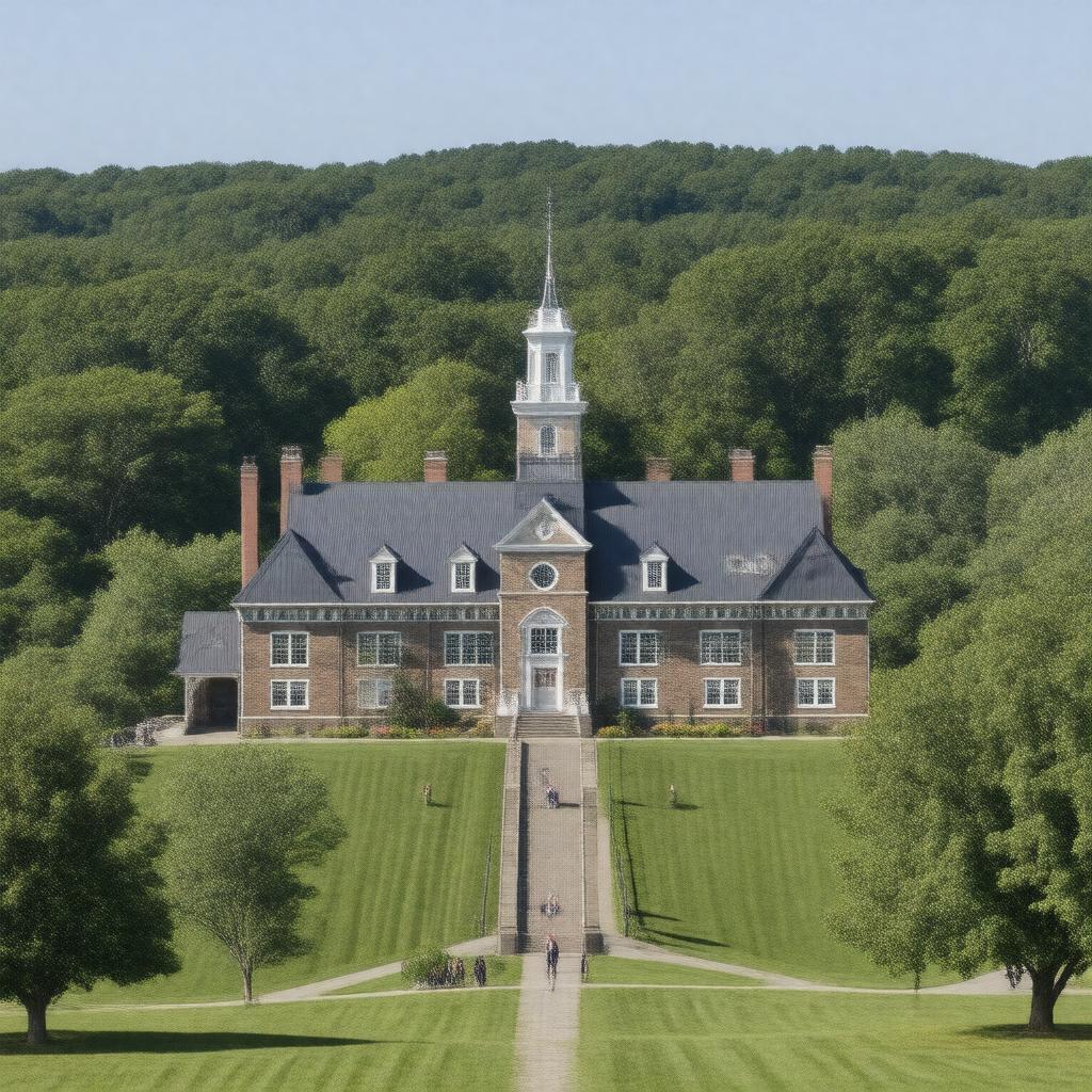 AI-created image of Groton School