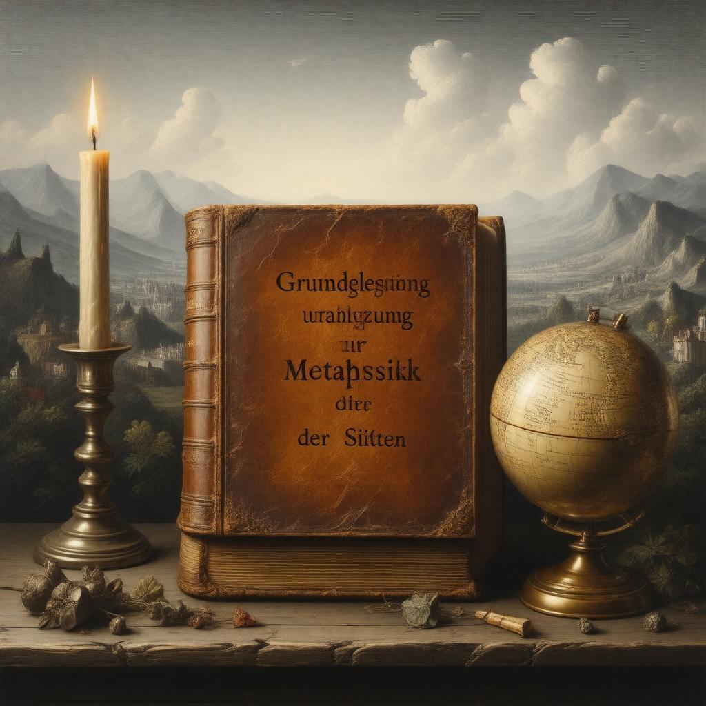 AI-created image of Groundwork of the Metaphysics of Morals