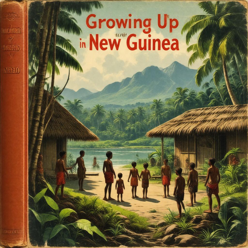 Click to view larger image AI-created image of Growing Up in New Guinea