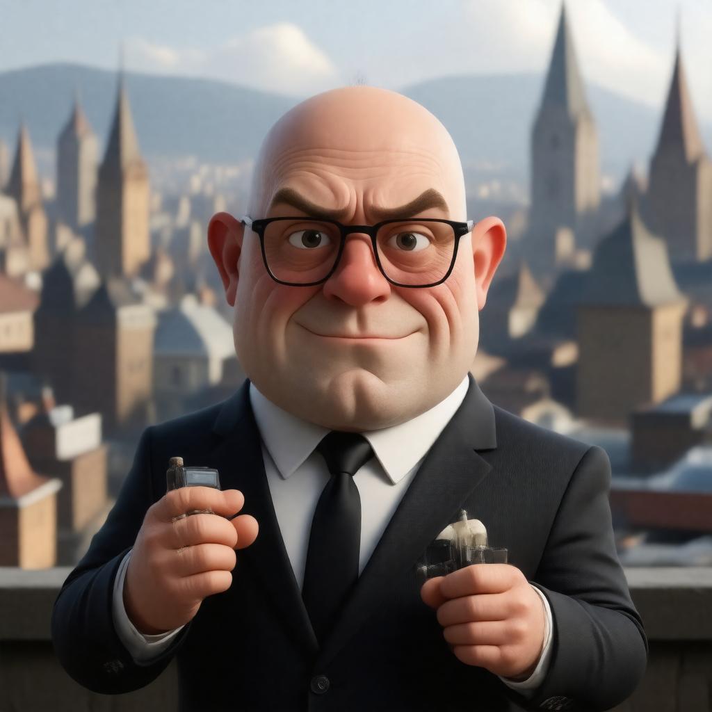 AI-created image of Gru