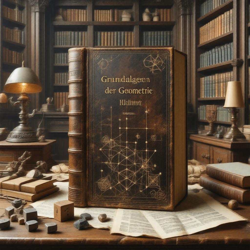 AI-created image of Grundlagen der Geometrie