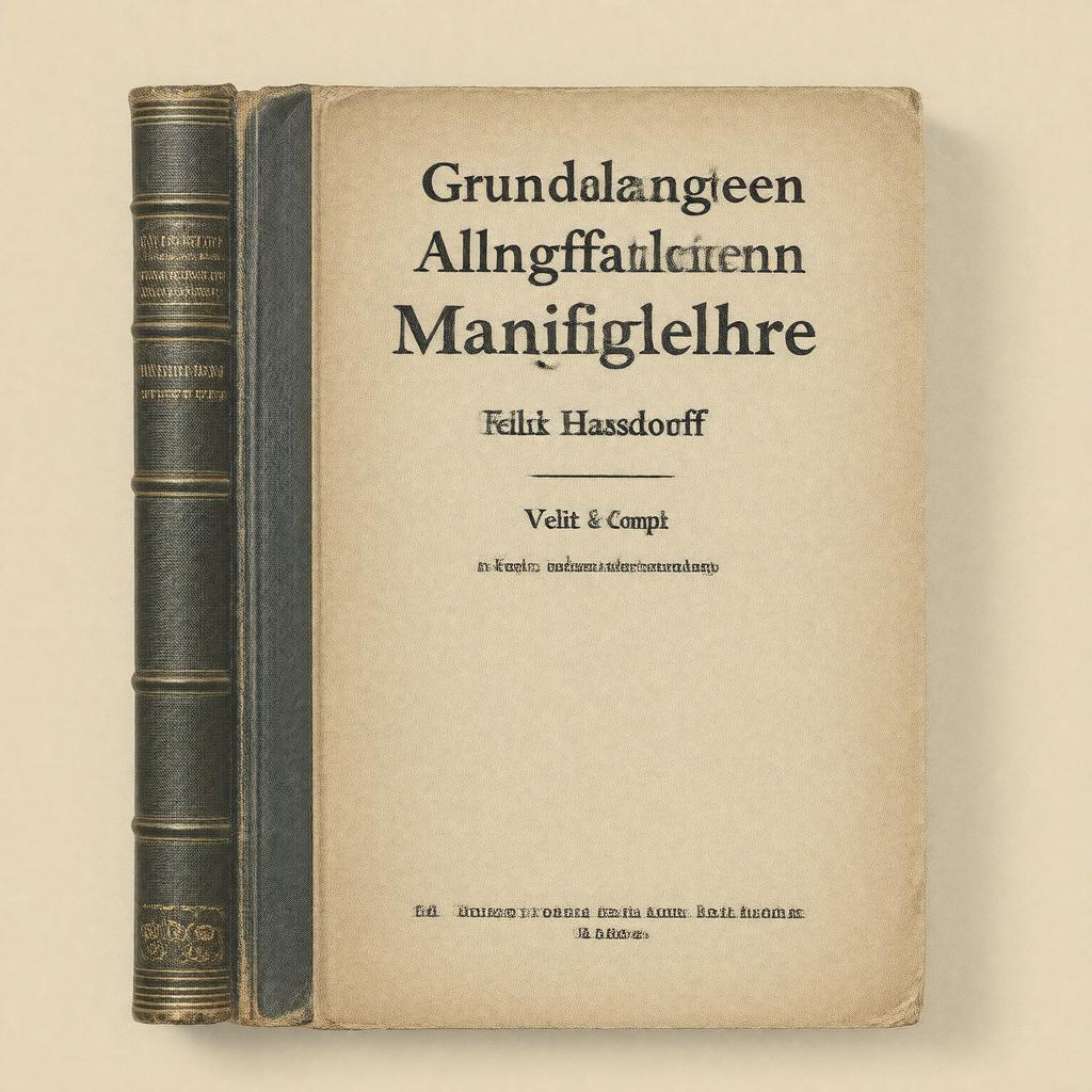 AI-created image of Grundlagen einer allgemeinen Mannigfaltigkeitslehre