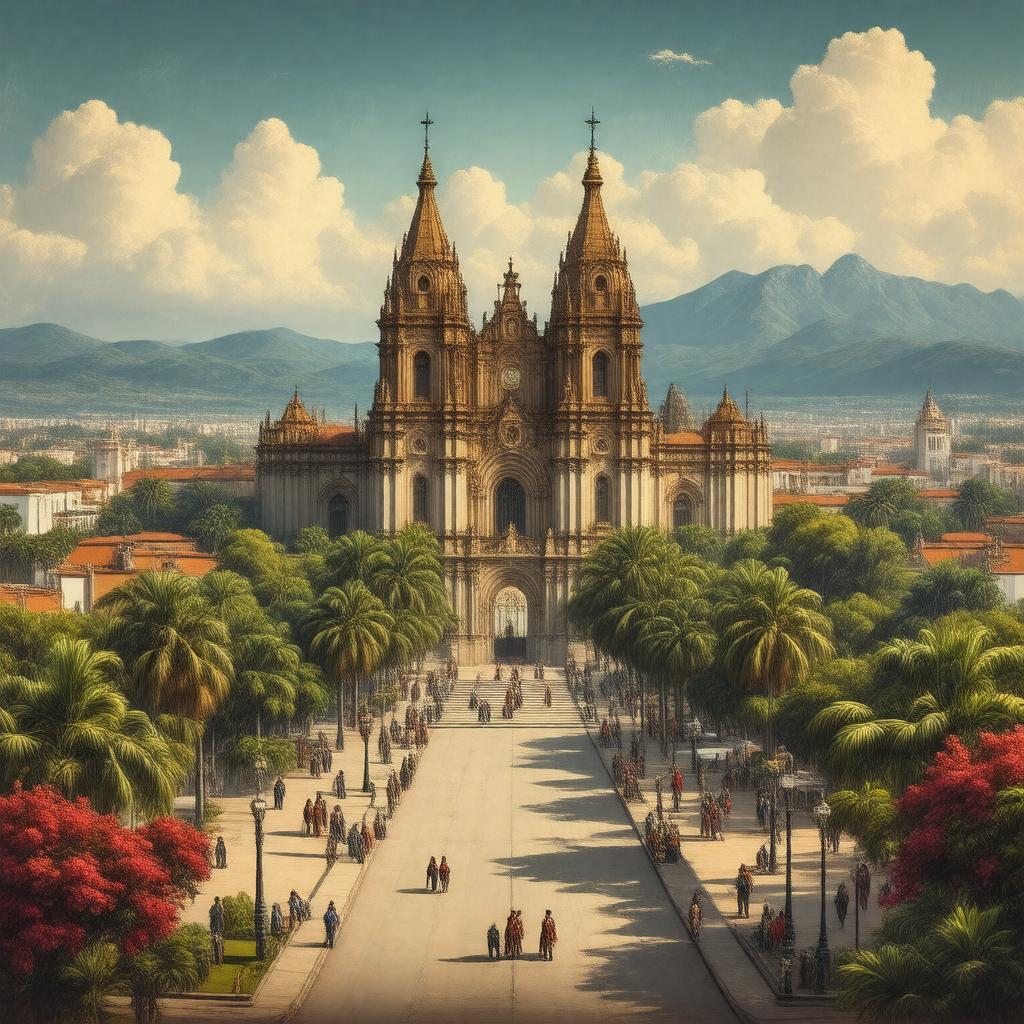 AI-created image of Guadalajara, Mexico