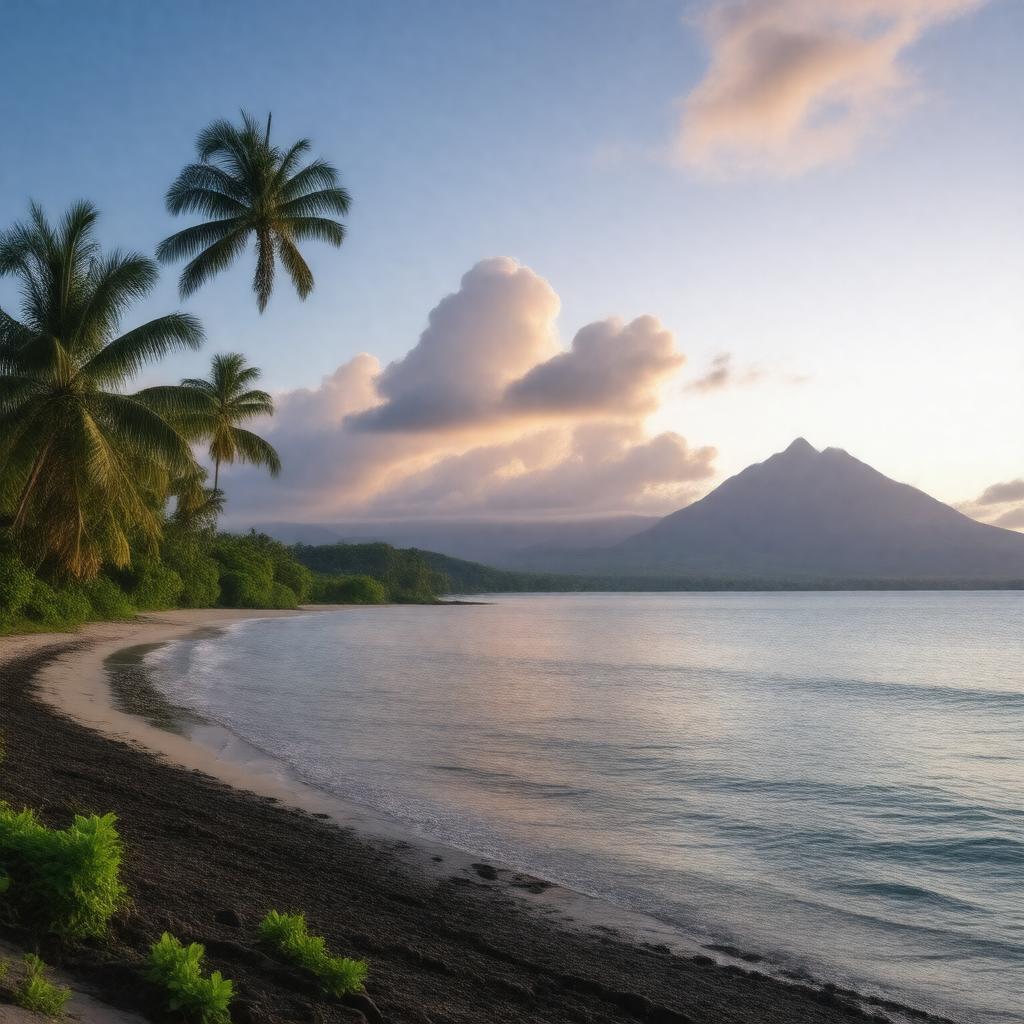 AI-created image of Guam