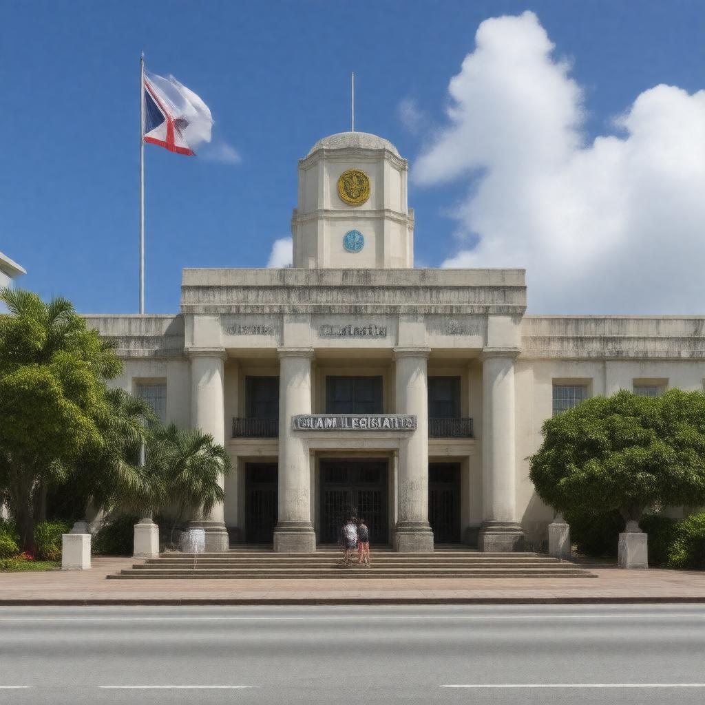 AI-created image of Guam Legislature