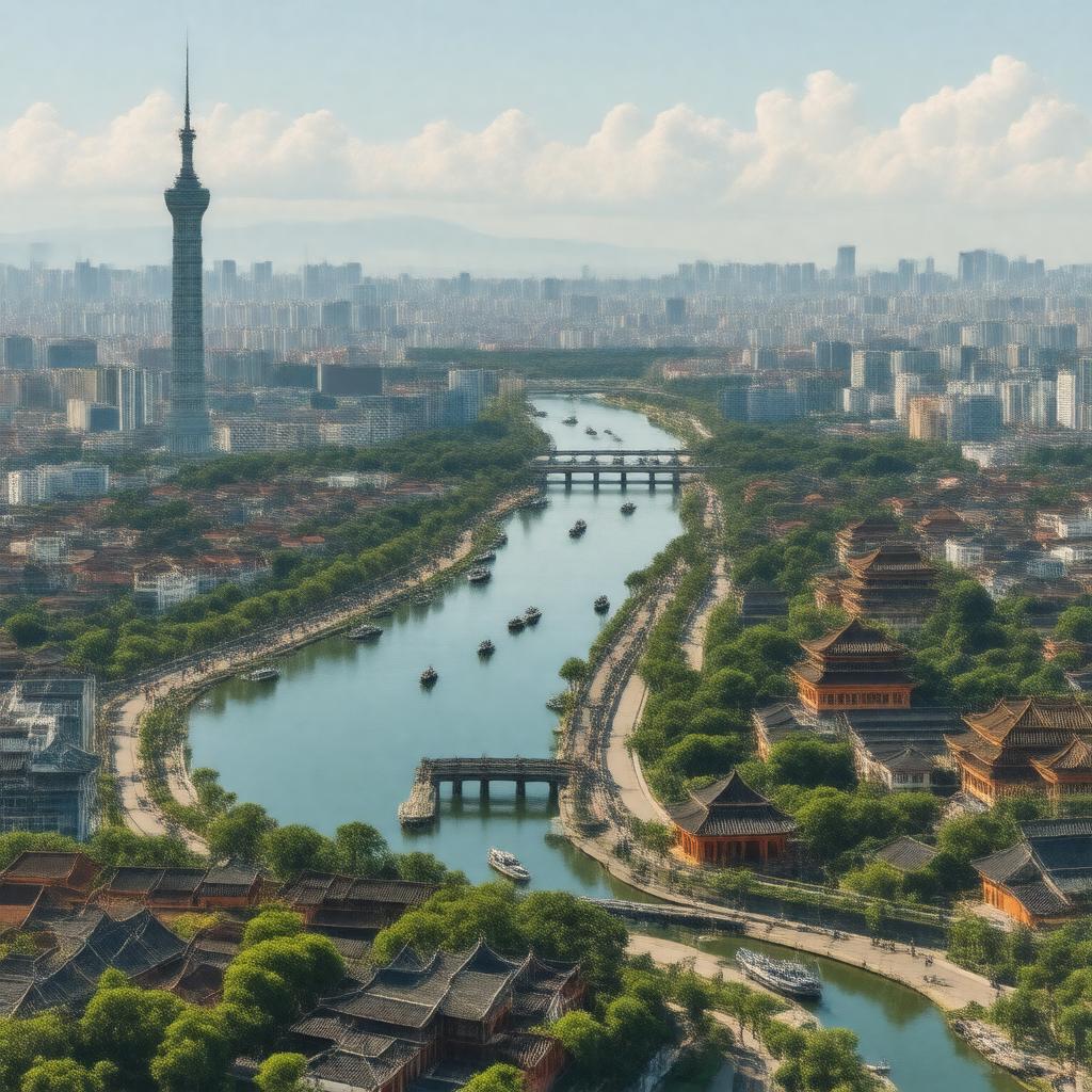 AI-created image of Guangzhou