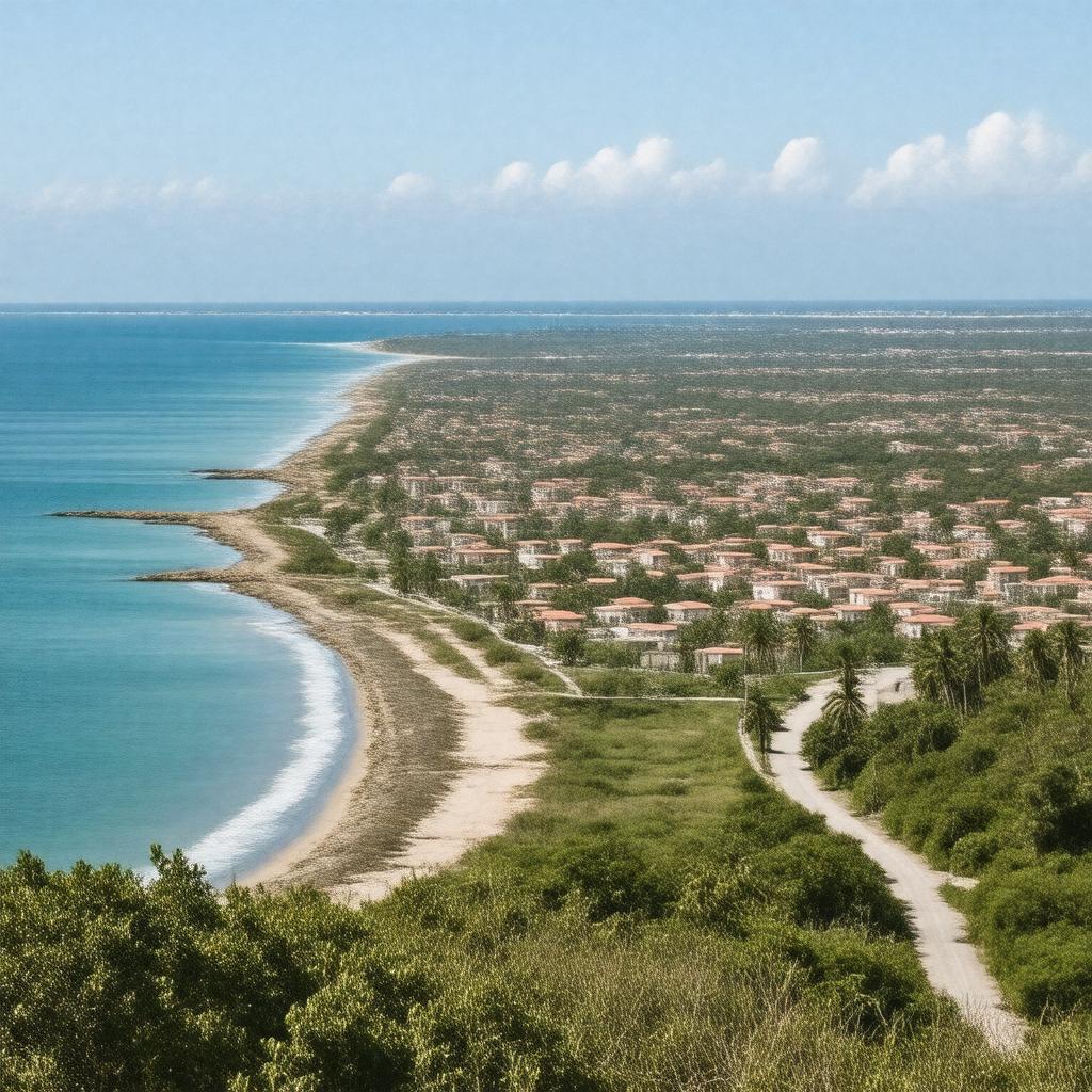 Click to view larger image AI-created image of Guantánamo