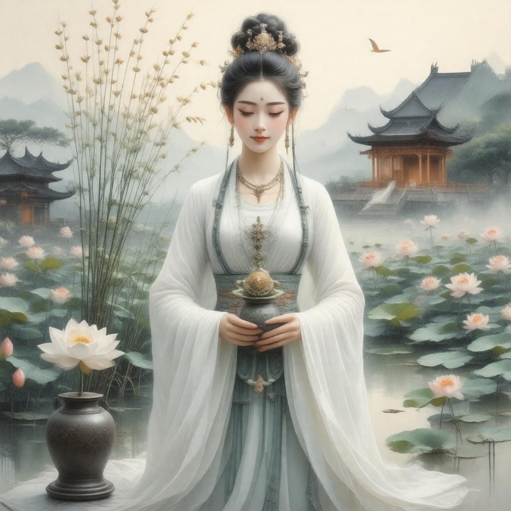 AI-created image of Guanyin