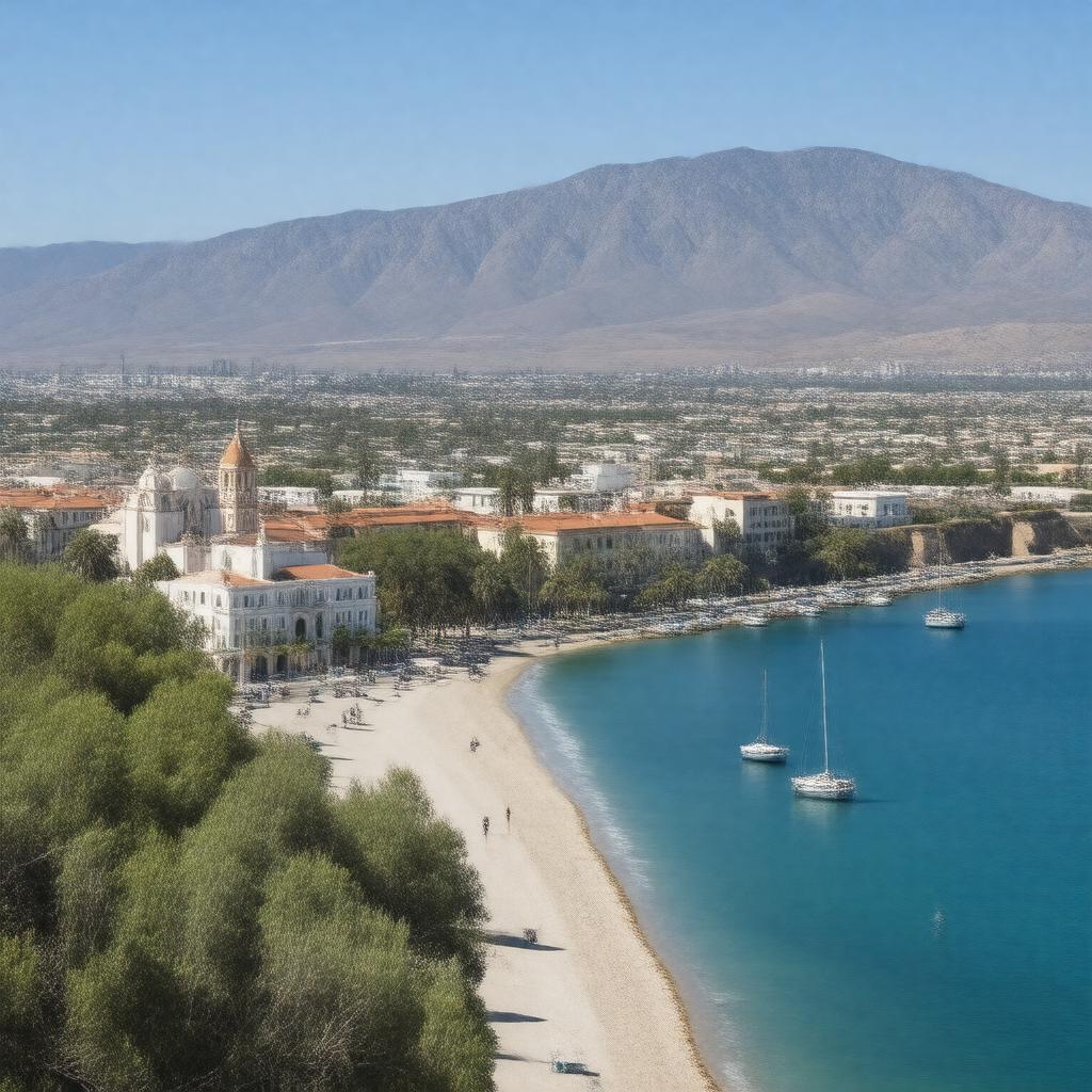 AI-created image of Guaymas, Mexico