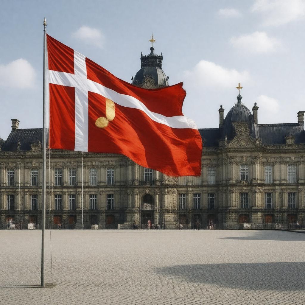 AI-created image of Gud og Kongen