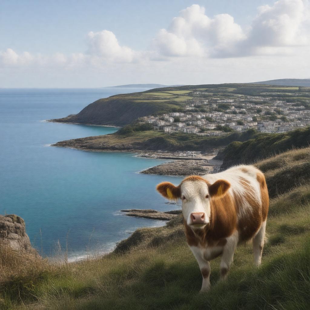 AI-created image of Guernsey