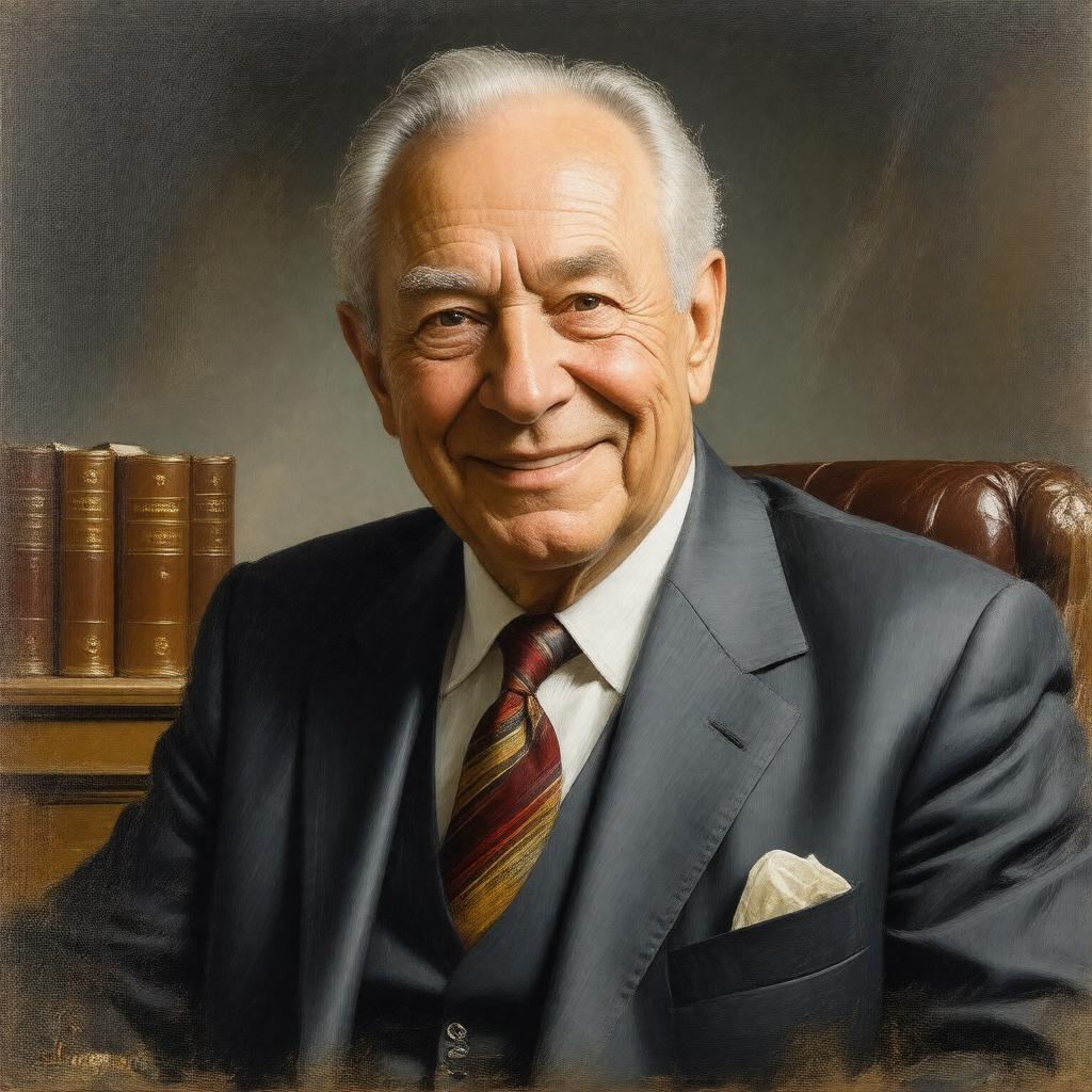 Click to view larger image AI-created image of Guido Calabresi