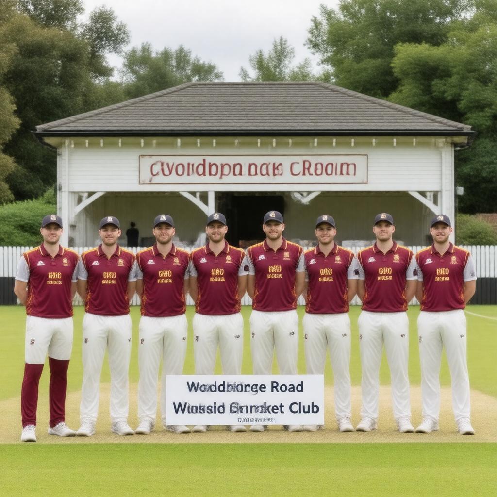 AI-created image of Guildford Cricket Club