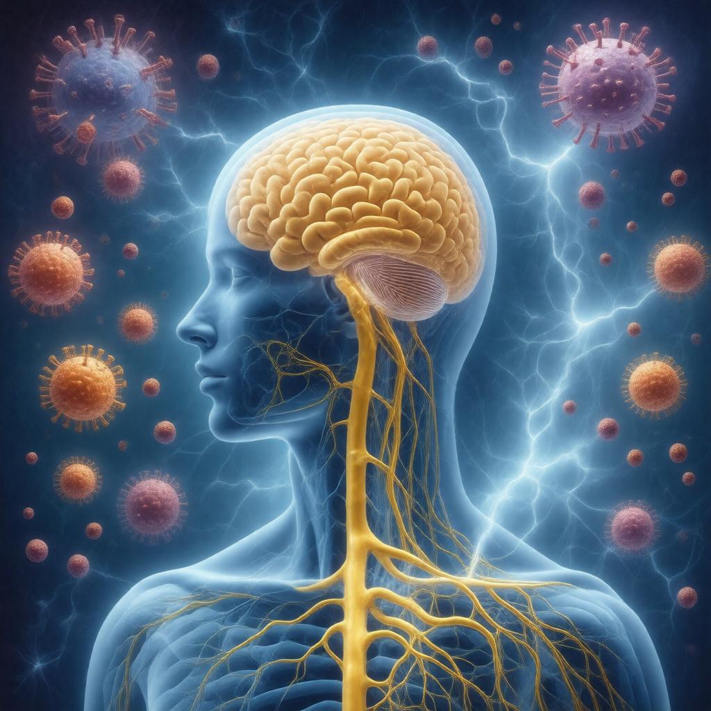 AI-created image of Guillain-Barré syndrome