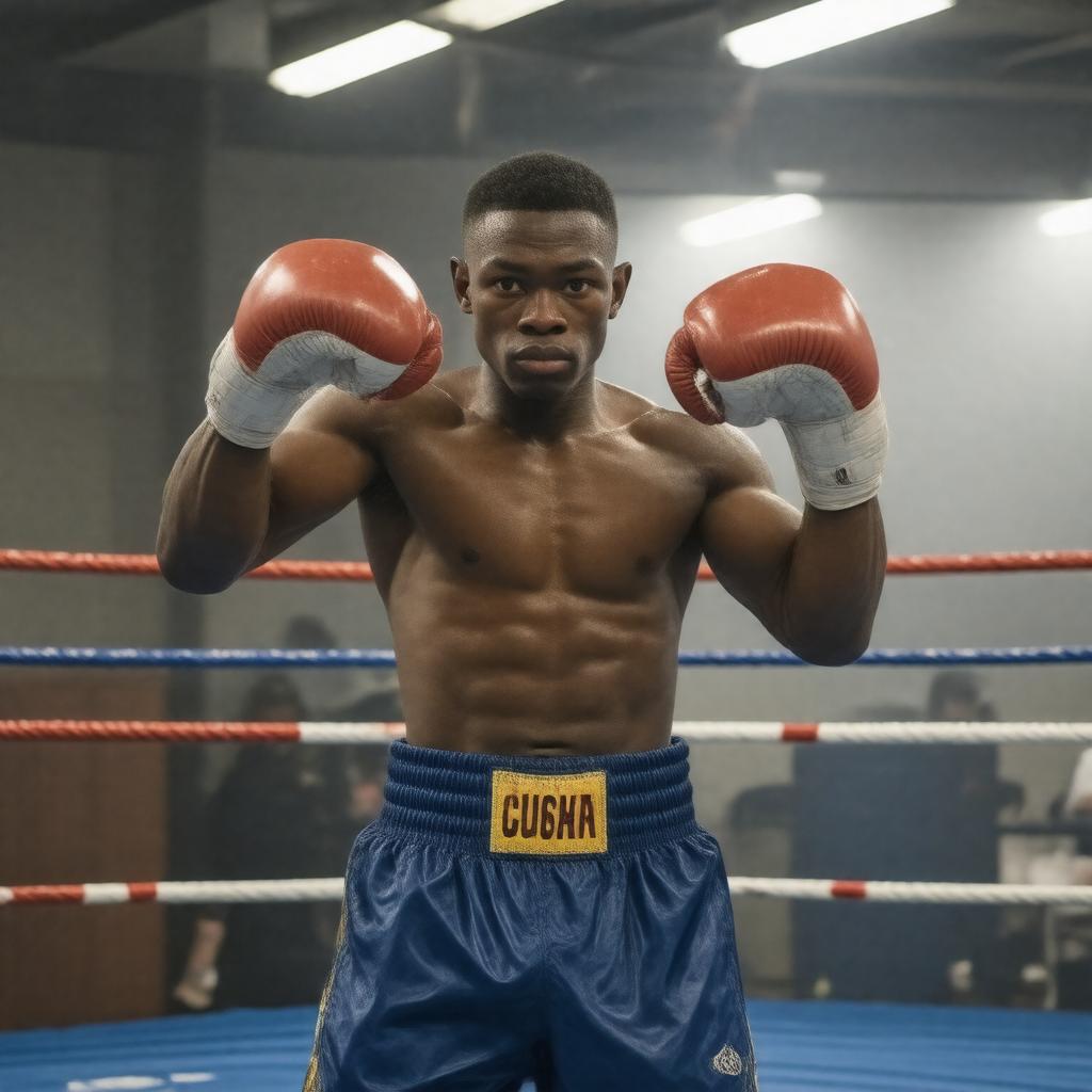 Click to view larger image AI-created image of Guillermo Rigondeaux