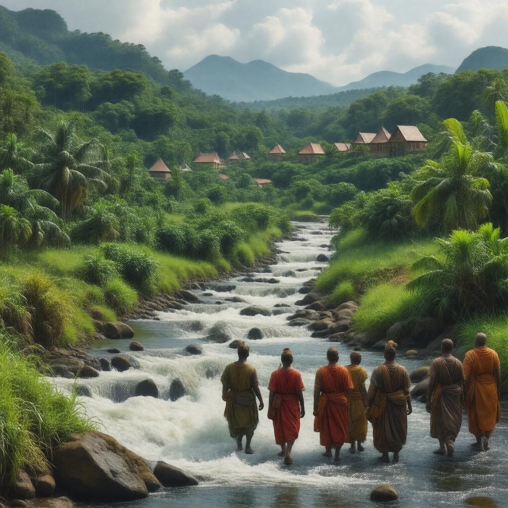 AI-created image of Guinea region