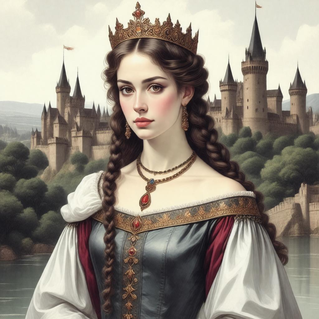 AI-created image of Guinevere