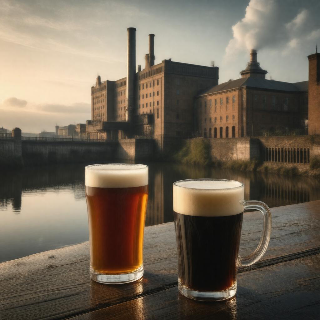 AI-created image of Guinness Brewery