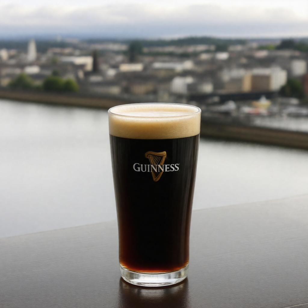 AI-created image of Guinness beer