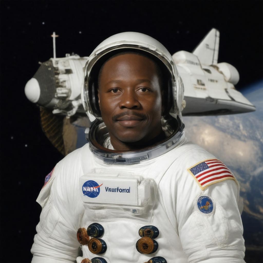 AI-created image of Guion Bluford