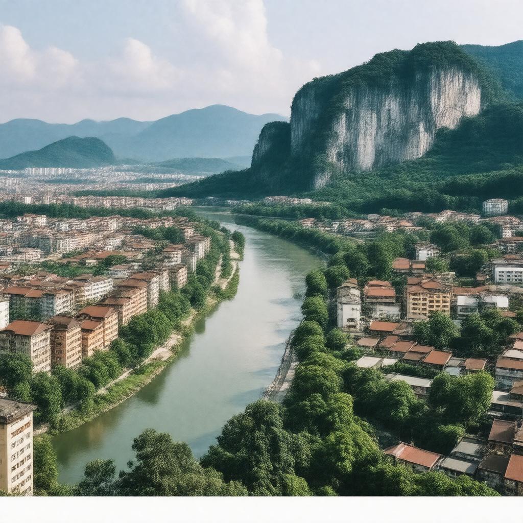 AI-created image of Guiyang