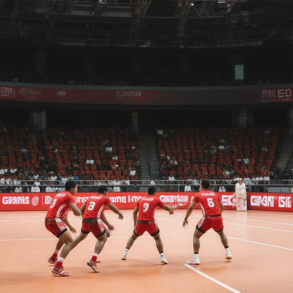 AI-created image of Gujarat Giants