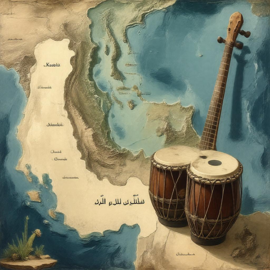 AI-created image of Gulf Arabic