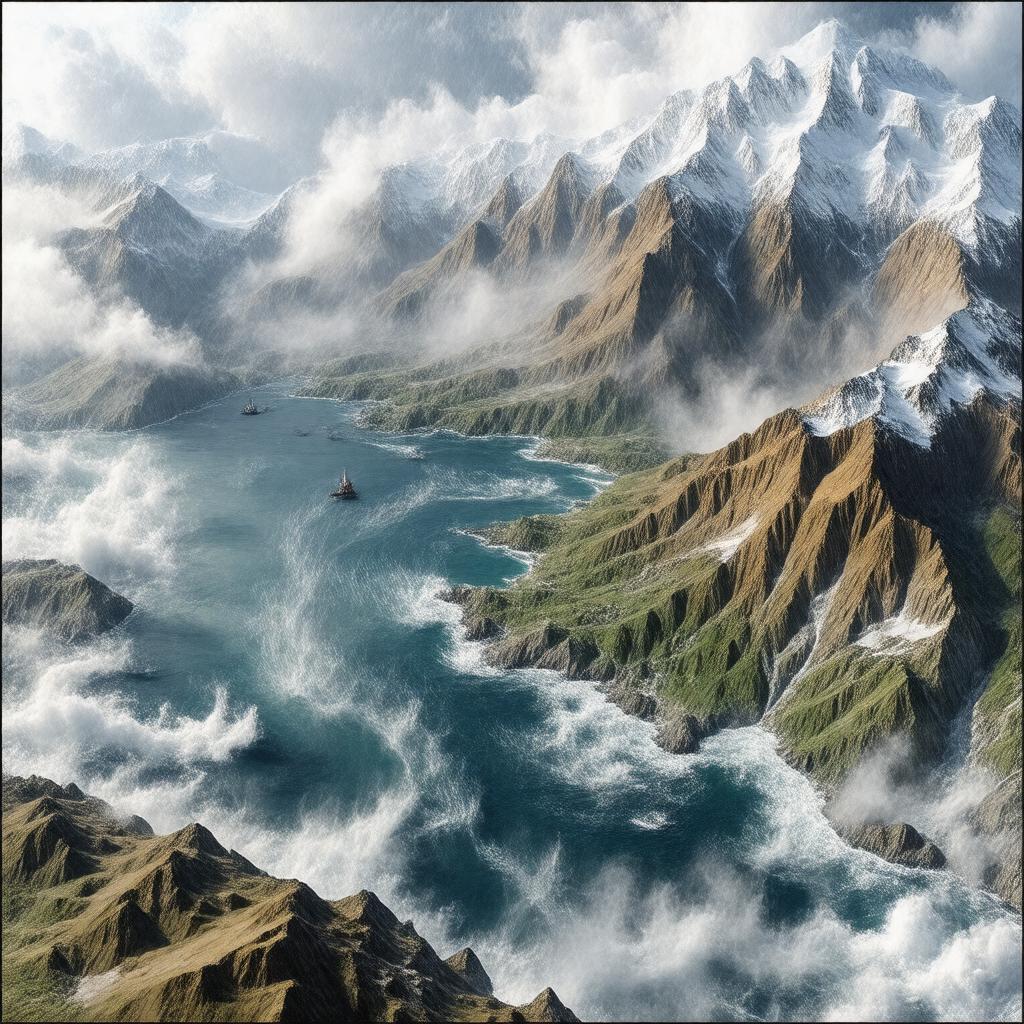 AI-created image of Gulf of Alaska