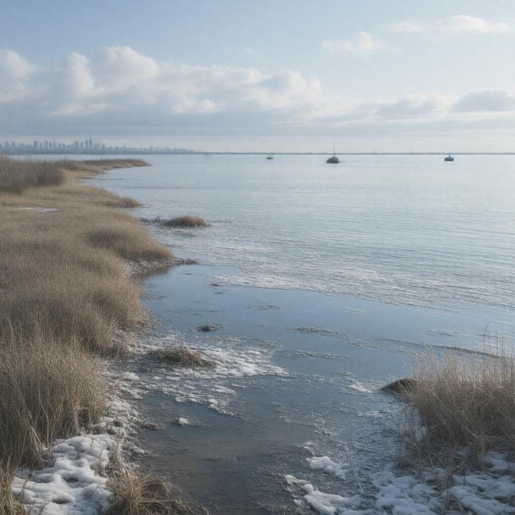 AI-created image of Gulf of Finland