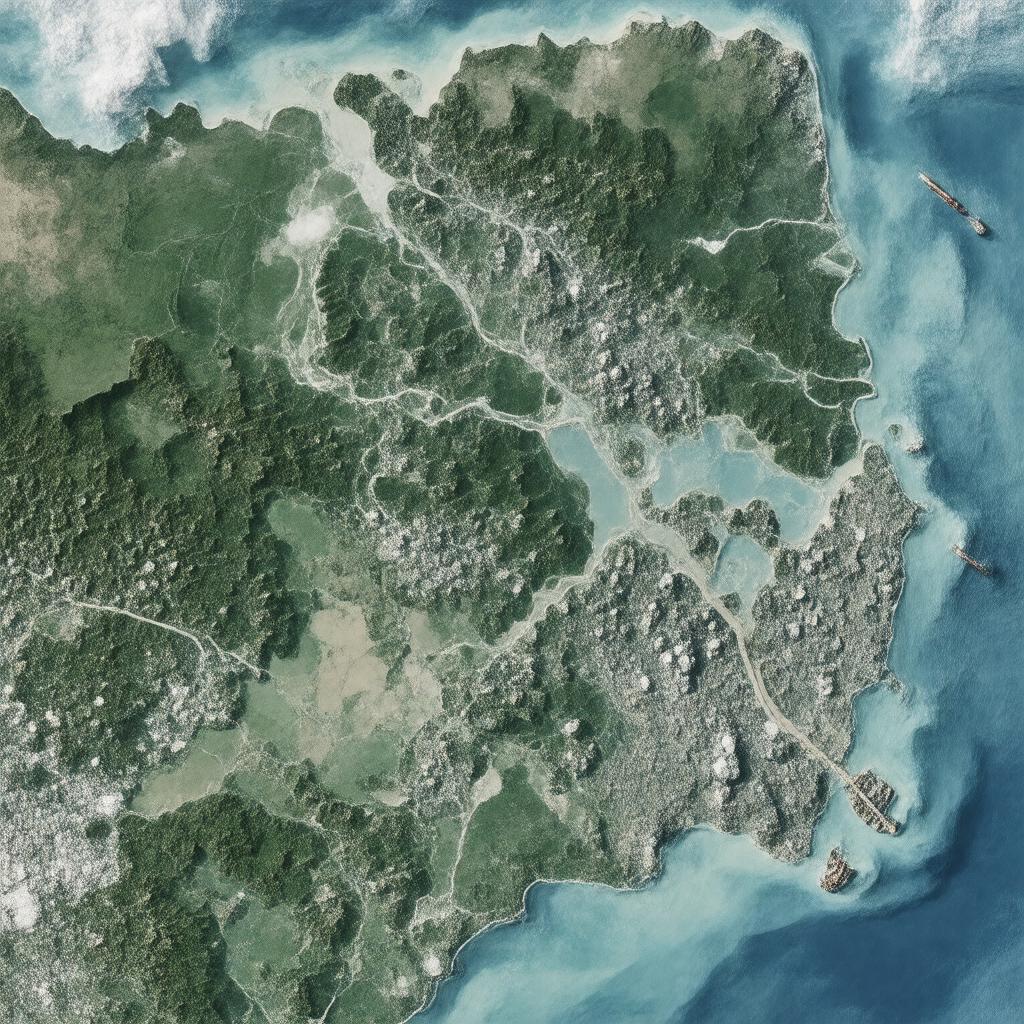 AI-created image of Gulf of Guayaquil