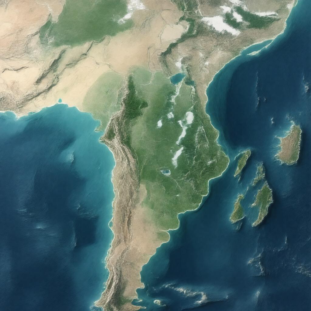 AI-created image of Gulf of Guinea