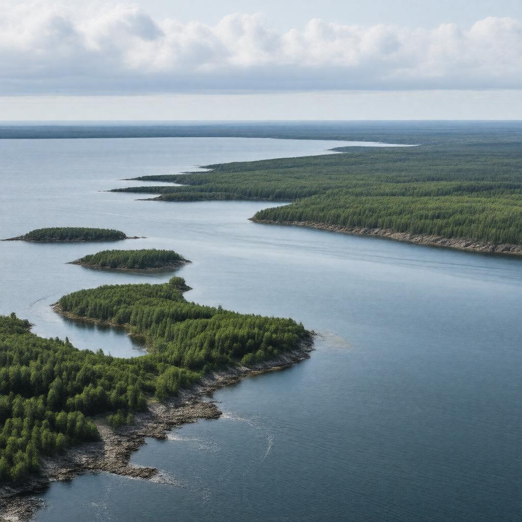 AI-created image of Gulf of Saint Lawrence