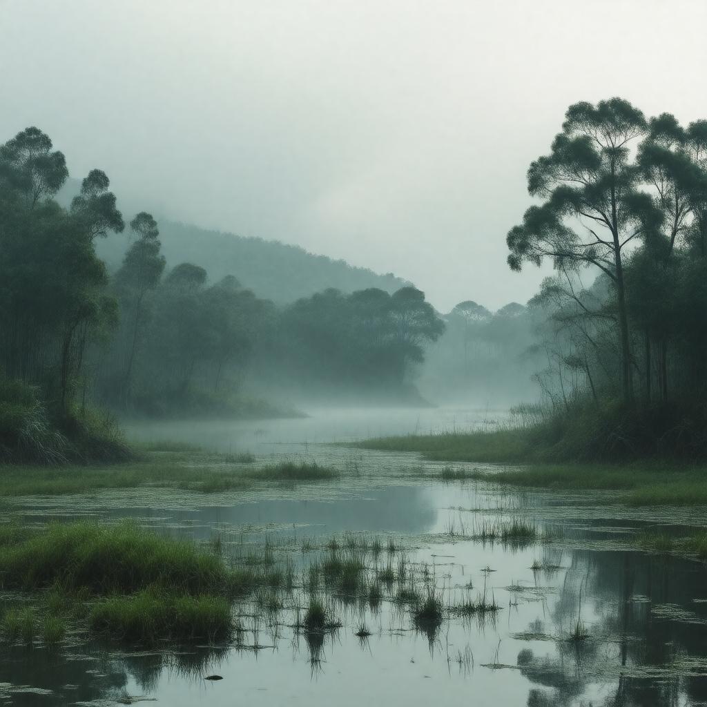 AI-created image of Gun Island