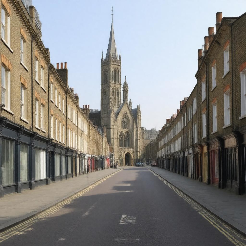 AI-created image of Gun Street