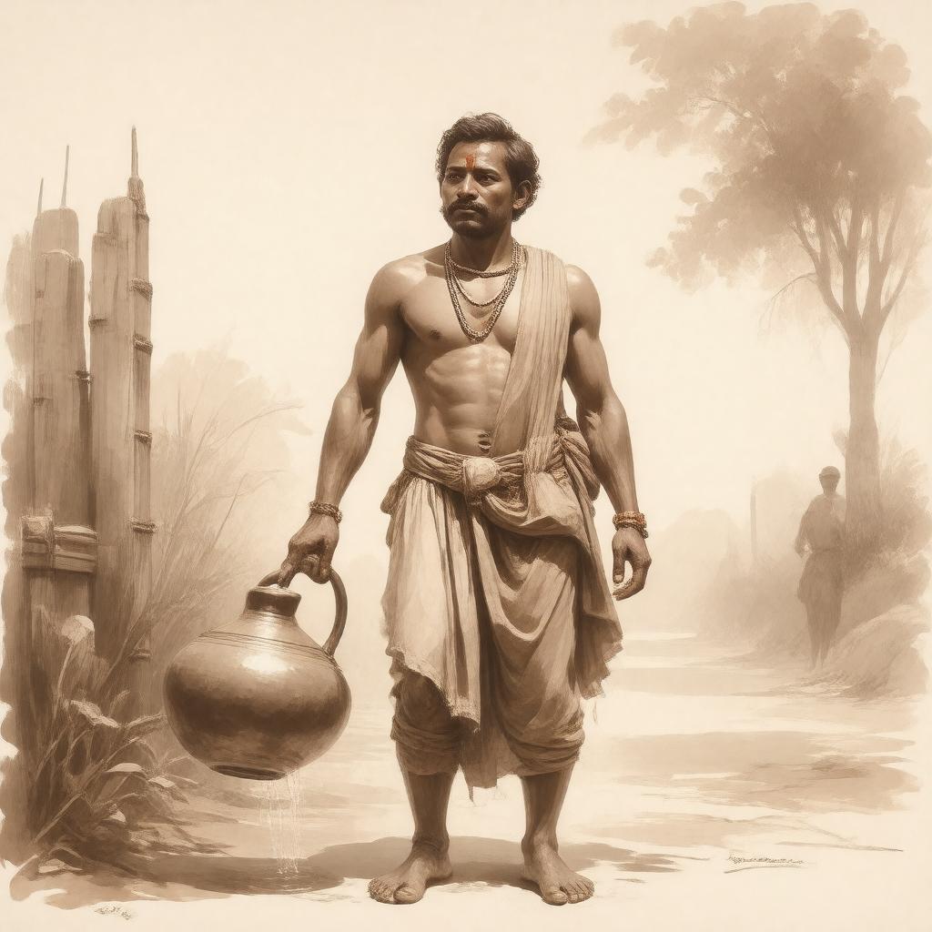 Click to view larger image AI-created image of Gunga Din