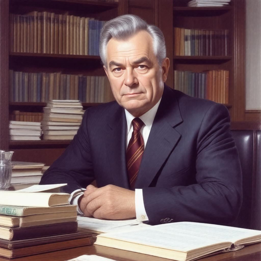 AI-created image of Gunnar Myrdal