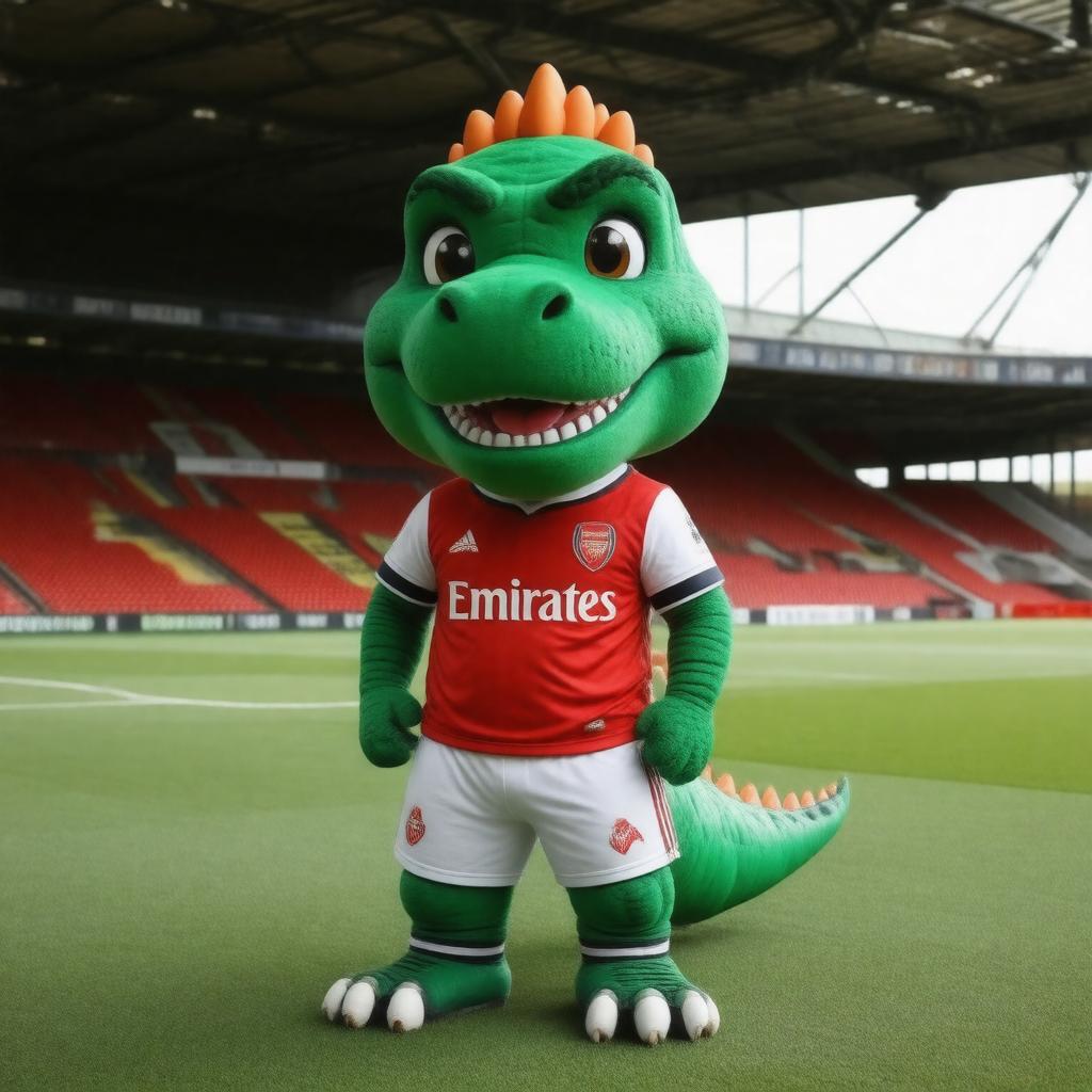 AI-created image of Gunnersaurus