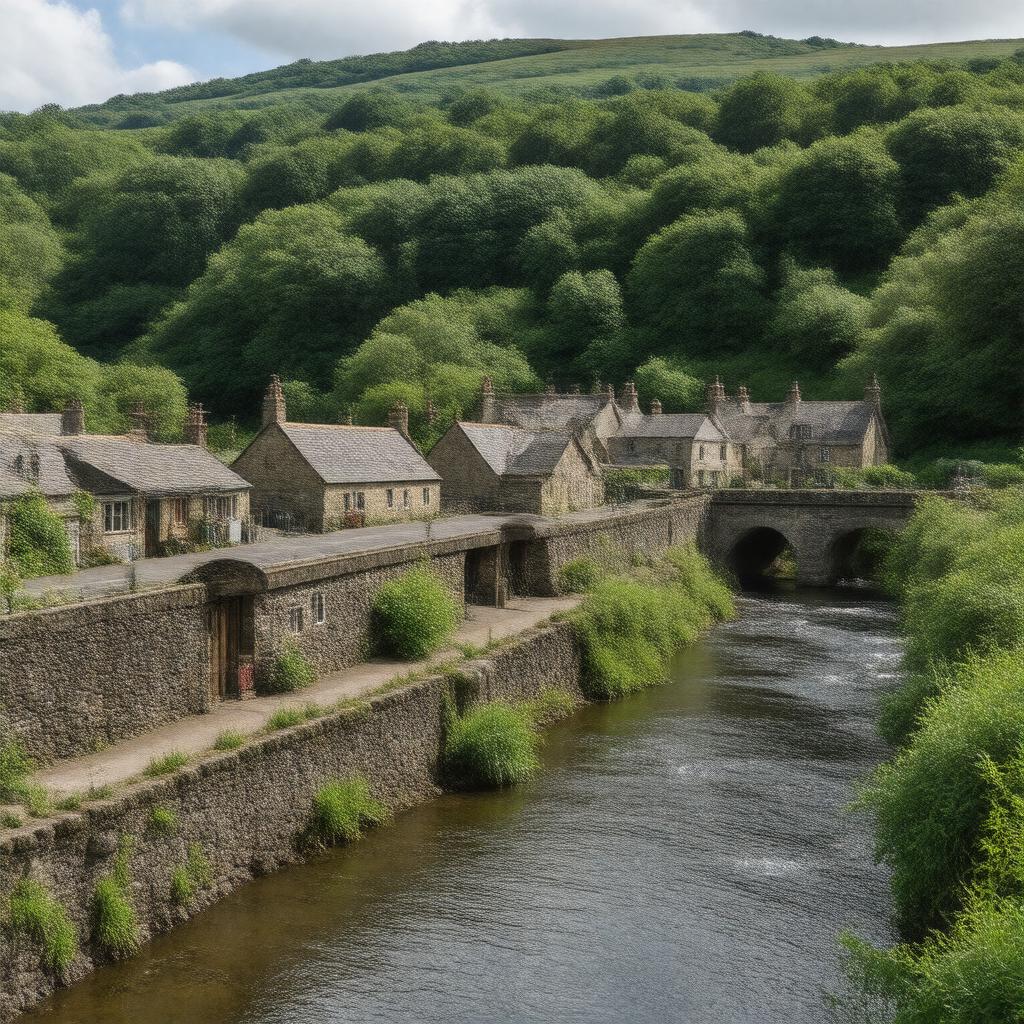 AI-created image of Gunnislake