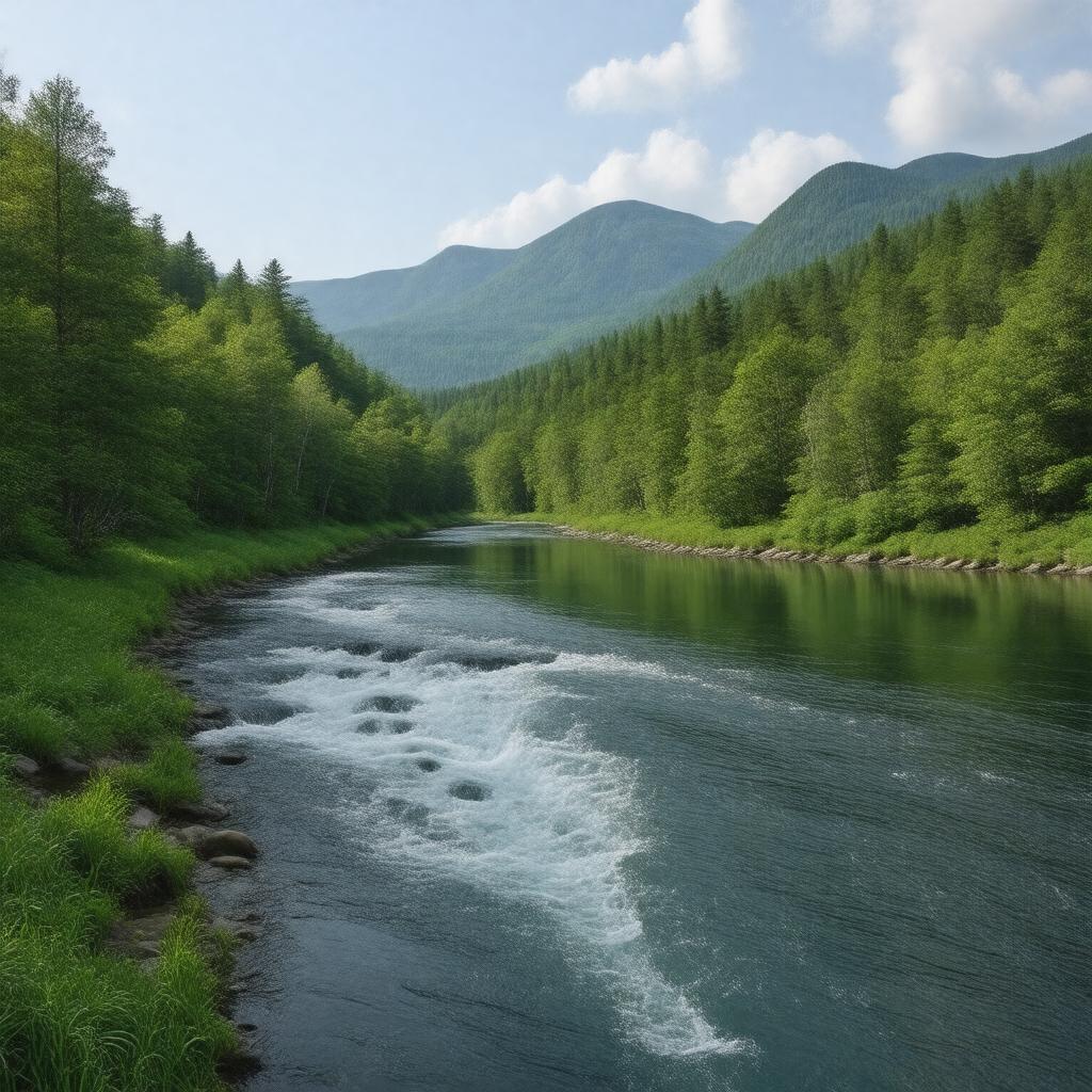 AI-created image of Gunstock River