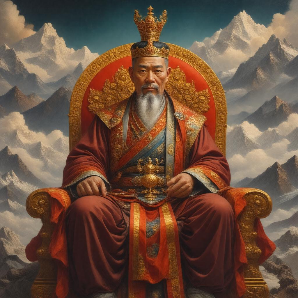 AI-created image of Guru Pema Gyalpo
