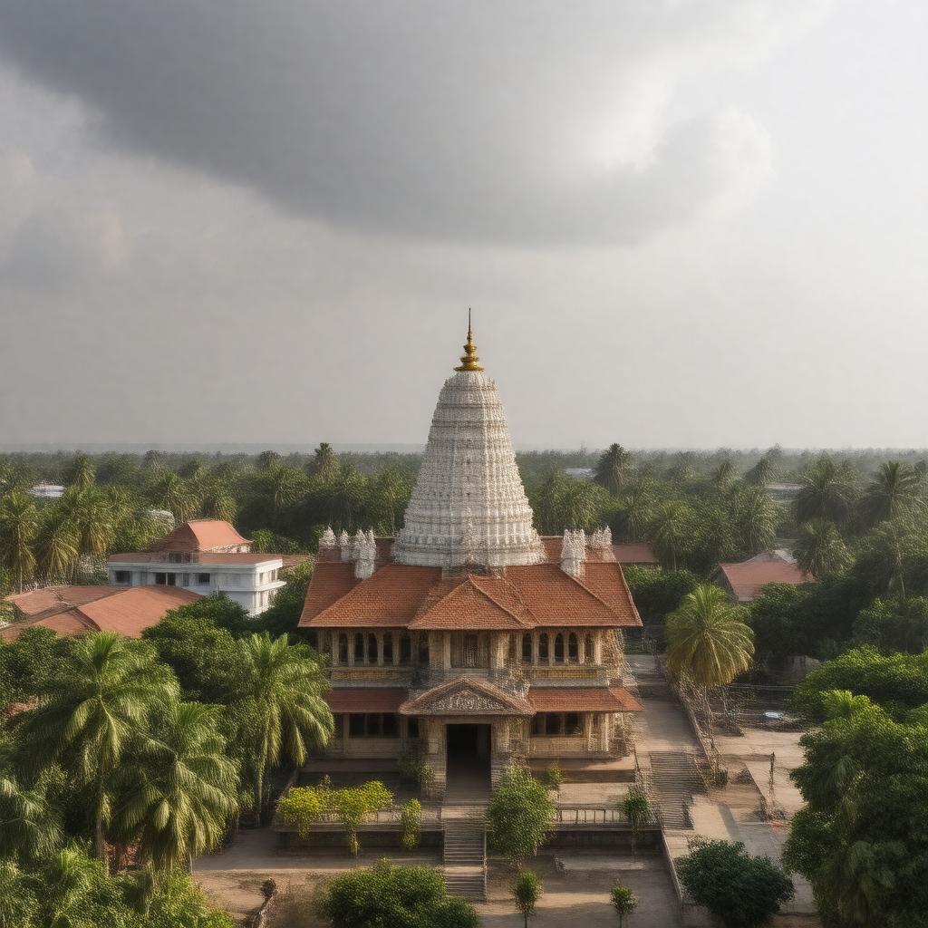 AI-created image of Guruvayur