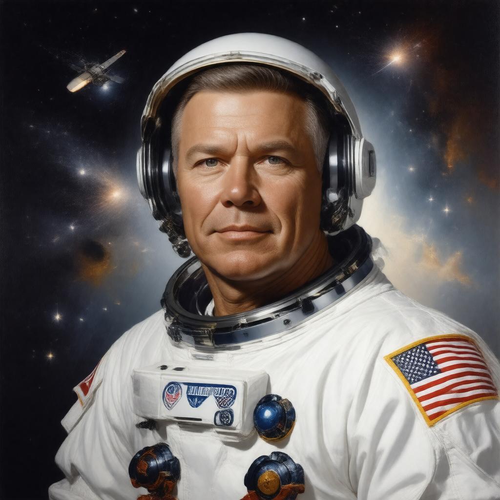 AI-created image of Gus Grissom