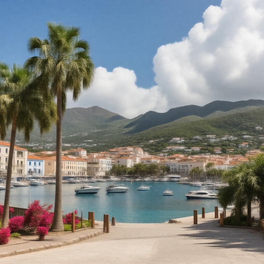 AI-created image of Gustavia