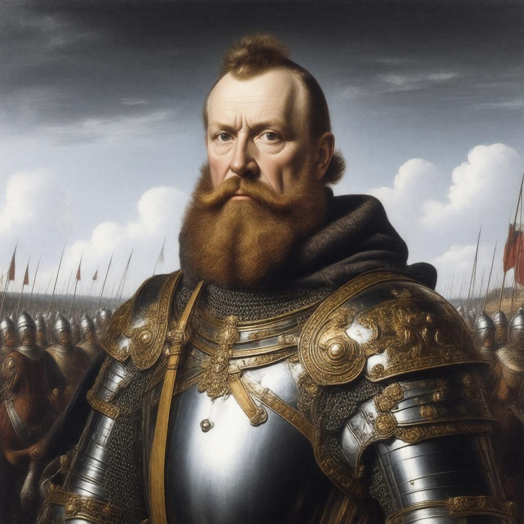 AI-created image of Gustavus Adolphus of Sweden
