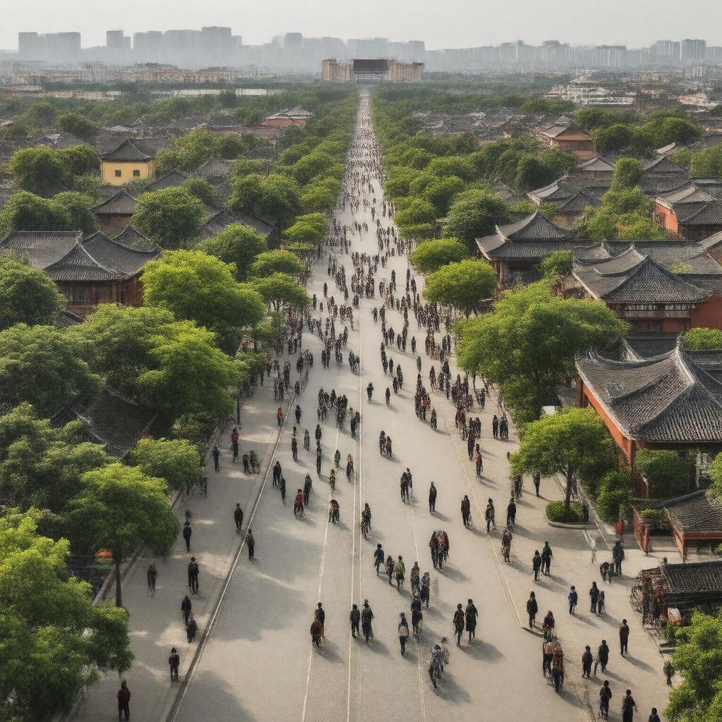 AI-created image of Gusu District